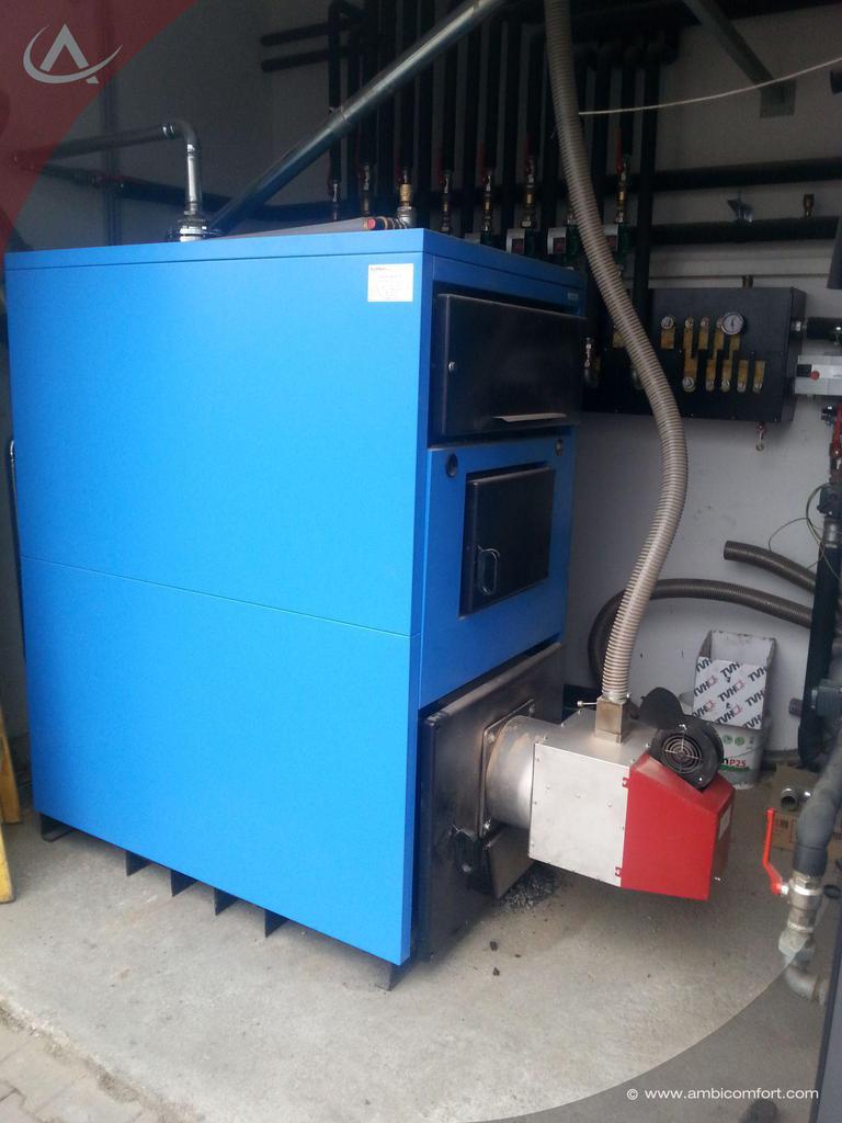 20150212 144530 pellet burner pellas x and boiler