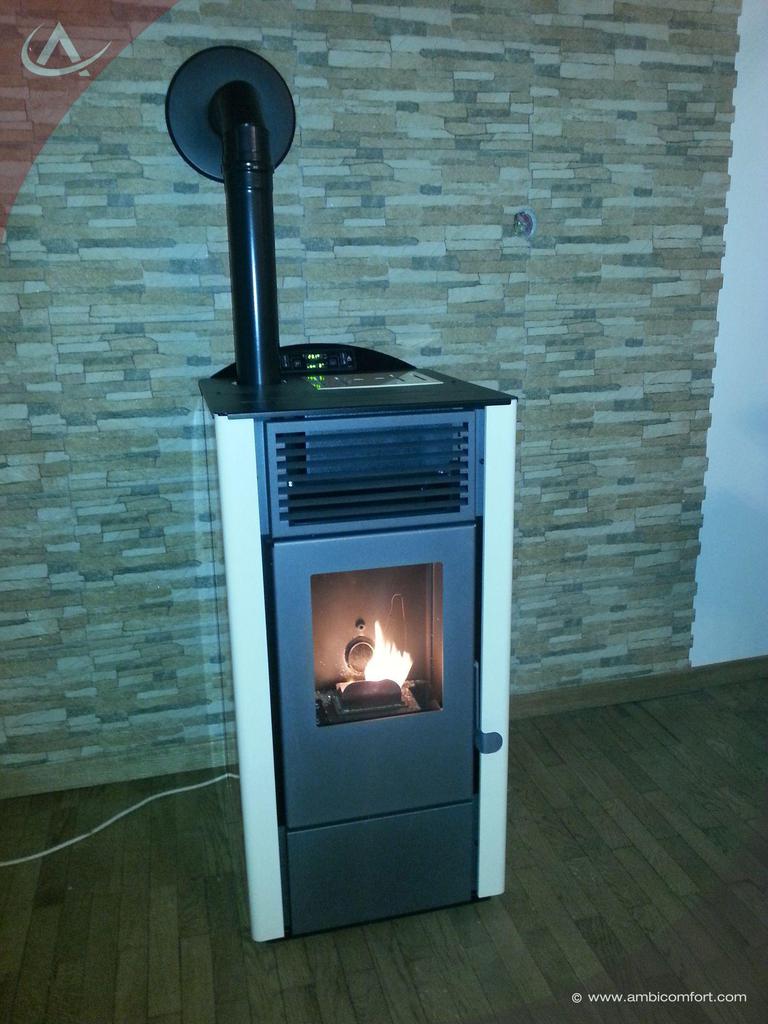 20160111 211420 pellet stove lory white