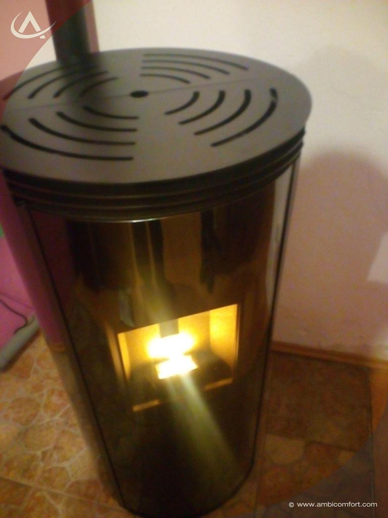 Img 20180207 210951 pellet stove moretti design globe glass