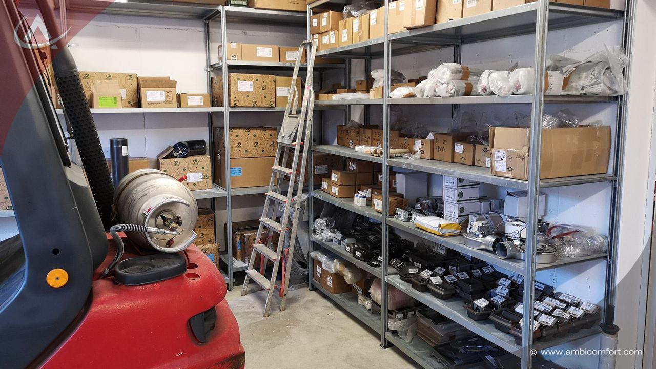 New warehouse of spare parts for stoves in Nova Gorica