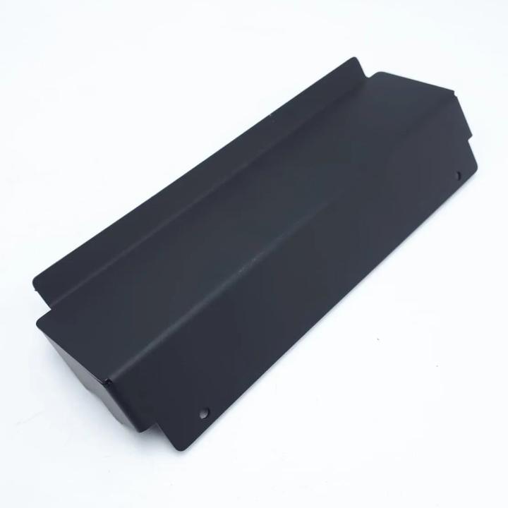 [HEFSC003277795] Black glass air deflector Extraflame