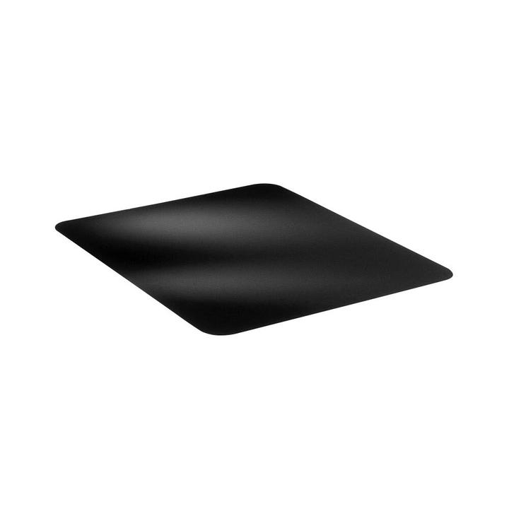 [HSFASP070060] Stove hearth plate 70x60 cm matt black painted steel Save